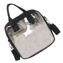 1Pc Nylon Women Shoulder Bag Large Capacity Messenger Crossbody Black