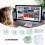 7pcs butterflies pattern keyboard and screen dust covers protector 9
