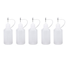 1 set 20pcs 30ml needle tip glue bottles for precision diy quilling