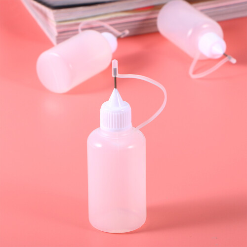 1 set 20pcs 30ml needle tip glue bottles for precision diy quilling 2