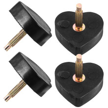 2 pairs high heel repair tips replacement caps for women