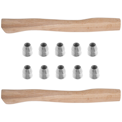 camp replacement handle with wedge wood grip 2