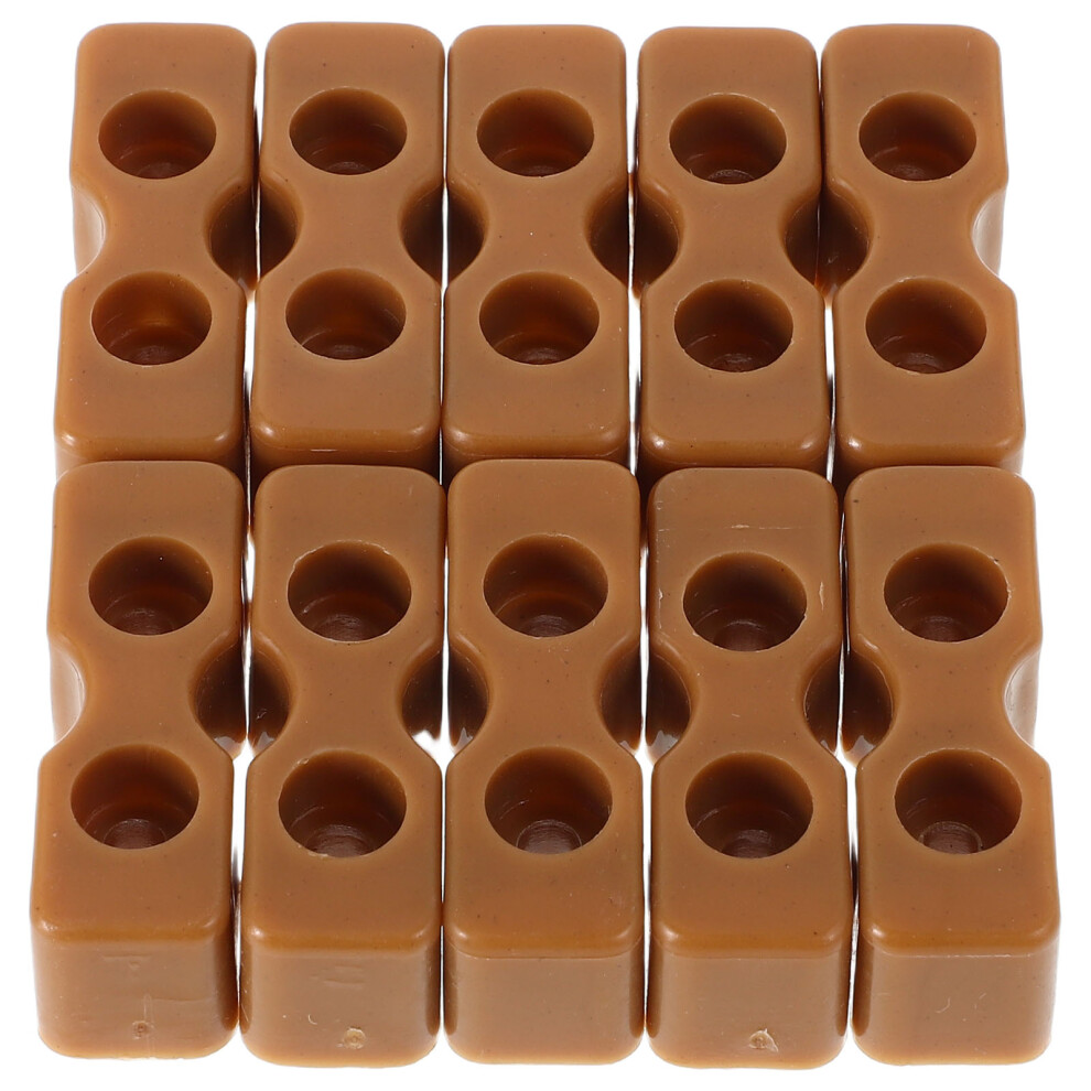 10Pcs Universal Bed Frame Pegs Replacement Crib Rail Plastic Support Solustre