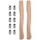 camp replacement handle with wedge wood grip 7