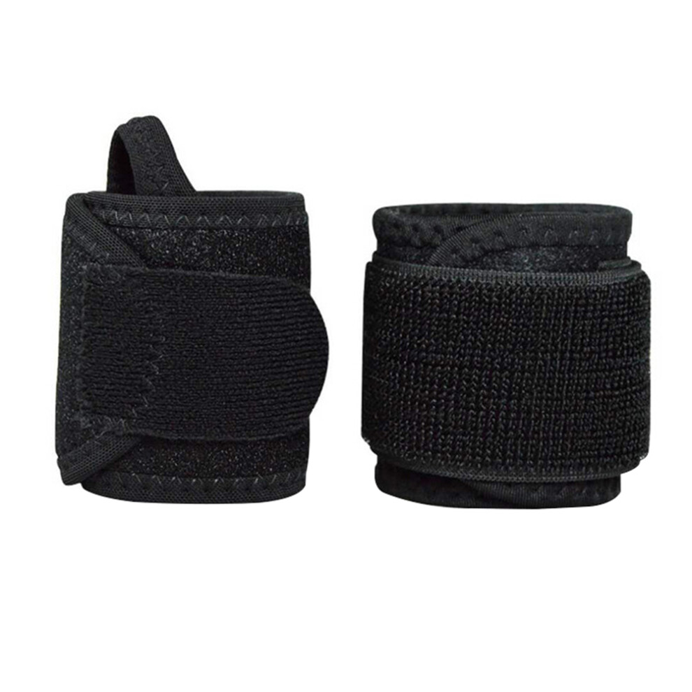 Photos - Braces / Splint / Support 2pcs adjustable wrist braces for men and women, anti- , black