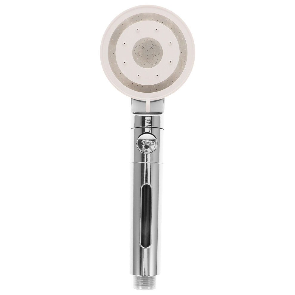 Handheld Shower Head Durable Bathroom Nozzle Silver 3301836370518
