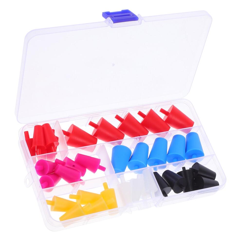 35Pcs High Temp Silicone Tapered Plugs For Spray Paint Powder Coating 3301952038651