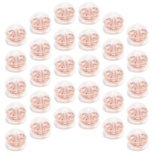 50pcs earring backs replacement for hook earrings safely locking 1