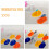 8 pcs plastic nail art display stands for practice and press on nails 7