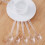 100pcs clear mini spoons for tasting, dessert, yogurt 6