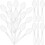 100pcs clear mini spoons for tasting, dessert, yogurt 1