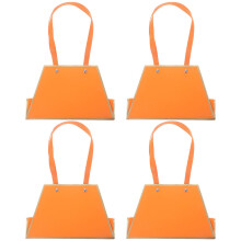 4pcs portable flower arrangement bags for florist bouquet wrapping