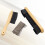 3 pcs billiard table brush and cloth set with wooden handle 8