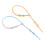 2pcs silicone cord pacifier leashes with pouch hanging straps 1