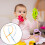 2pcs silicone cord pacifier leashes with pouch hanging straps 6