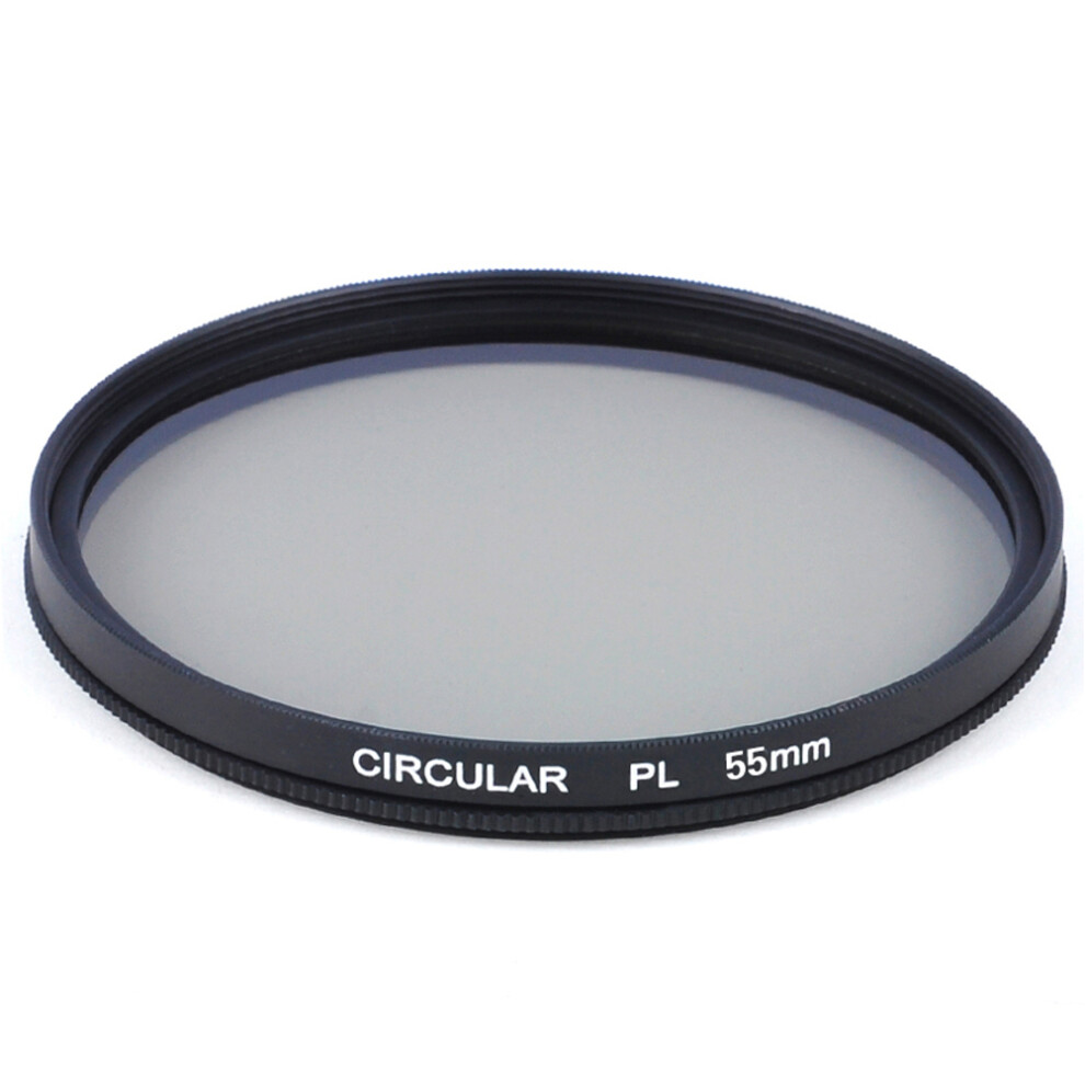 Cpl Circular Polarizer Filter Optical Glass For Dslr Lens 55Mm Light 3301836386601