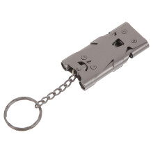 stainless steel dog bird training whistle for outdoor camping survival