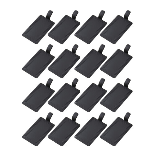 100pcs black rectangular mousse base boards 10x6cm for cake tray
