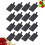 100pcs black rectangular mousse base boards 10x6cm for cake tray 6