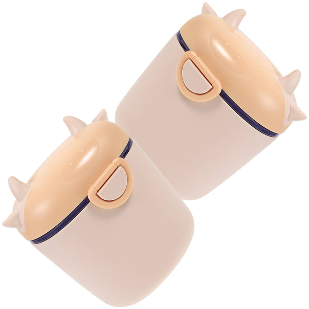 2Pcs Baby Formula Dispenser Portable Milk Powder Container For Travel Aboofan