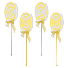 4pcs large lollipop candy decor for kids party and window display