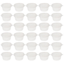 100pcs food takeaway boxes with lids for salad sauce small portions