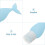 3pcs silicone bottles for shampoo, conditioner, body wash 7