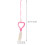 heart modeling pendant valentine woven wall decoration 2