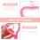 heart modeling pendant valentine woven wall decoration 9