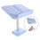 adjustable foldable book holder with clips for textbooks and cookbooks 10