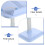 adjustable foldable book holder with clips for textbooks and cookbooks 8
