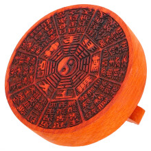 wood stamp chinese style bagua diy craft home decoration tool