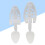 2pcs adjustable plastic shoe stretchers, detachable for size 35-39 7