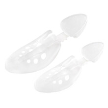 2pcs adjustable plastic shoe stretchers, detachable for size 35-39