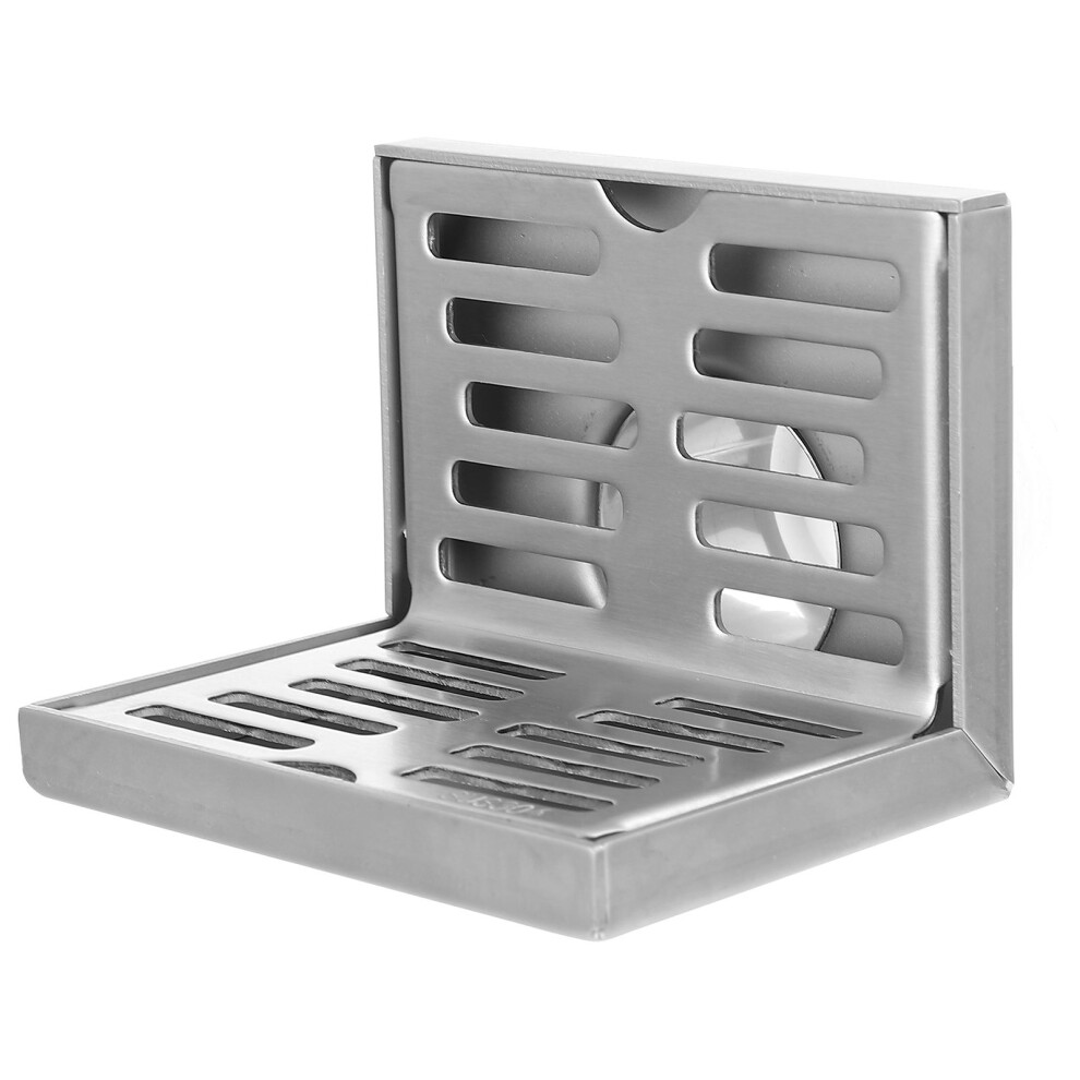 Durable Stainless Steel Side Wall Floor Drain With Dome Strainer 3301952028584