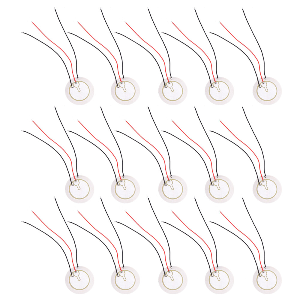 20Pcs Disc Buzzer Steel For Low Power Consumption Electronic Devices 3301876564038