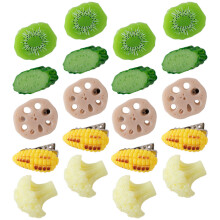 20St Vrolijke Fruit Haarspelden Plastic Haarclips Voor Haar