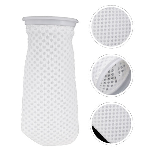 aquarium filter bag practical fish tank 3d honeycomb media white 2