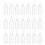 35 Pcs Squeeze Applicator Bottle Plastic Bottles Clear Condiment 1