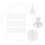 35 Pcs Squeeze Applicator Bottle Plastic Bottles Clear Condiment 7