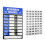 set business hours sign changeable store opening hours display 9
