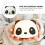 1Set DIY Ketting Tas Maakset Wit PU Leer Polyester & Metaal 10