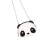 1Set DIY Ketting Tas Maakset Wit PU Leer Polyester & Metaal 3