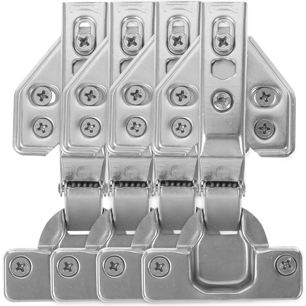 4Pcs Cabinet Door Hinge Full Overlay Soft Close Hydraulic 3301952025903