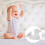 1 Baby Socks Soft Solid Knee Socks with Tulle Size M 3