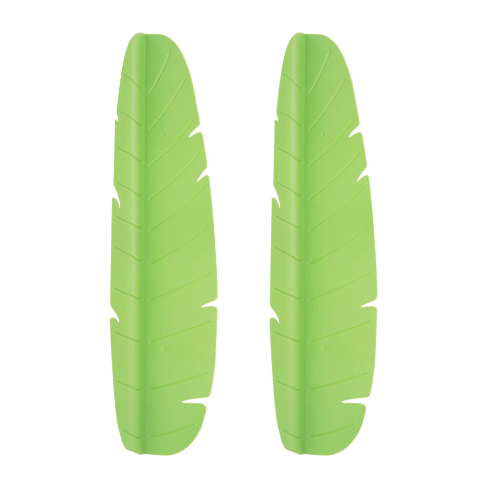 2Pcs Sink Splashing Guard Green Pp+Tpr Anti-Splash Baffle For Kitchen 3301952072440