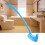 Toilet Brush Plastic Long Handle Double Sided Cleaning Tool Blue 8