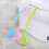 Toilet Brush Plastic Long Handle Double Sided Cleaning Tool Blue 9