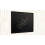 Chalkboard 100x80 cm with varnished black frame ECO 7