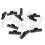 20Pcs Plastic Pen Clamps Self-Adhesive Whiteboard Pen Fixing Buckles 6
